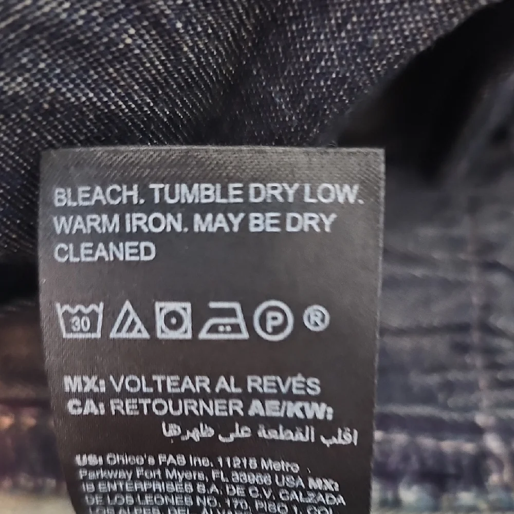 White House Black Market Dark Blue Slim Crop Jeans - Picture 7 of 7